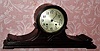 C.1920, Waltham Clock Co. TAMBOUR, 8-Day, time and gong strike, with platform lever escapement. 