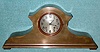 C.1925, Chelsea Clock Co., for Tiffany, Tambour No. 9, 8-day, house strike in a heavy brass case. 