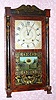 C.1828 Eli Terry and Son, Plymouth, Connecticut, Column and splat, full size, with 30-hr SHORT wood movt. 