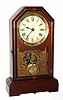 C.1886, Seth Thomas, DENVER,  from their City Series, polished walnut case and cast pendulum ball, 8-day time and strike, and in very good original condition.