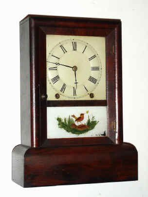 C.1875, Seth Thomas Clock Co., 8-day time/strike cottage clock. — Antique Clocks Price Guide