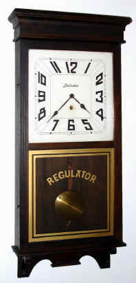 C.1920, Sessions Clock Co., "Regulator No. 2", 8-day spring driven timepiece. — Antique Clocks Price Guide