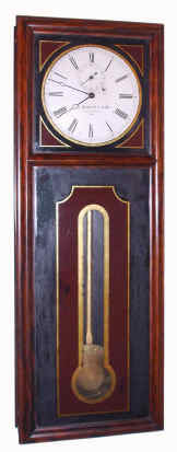 C.1860, E. Howard and Co., Boston, Custom case regulator, formerly in the LaRose Clock Museum, Greensboro, NC, selling there in the mid 1980's as lot 274. — Antique Clocks Price Guide