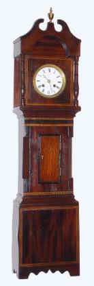 C.1900, French, Mini Tall Case, movement signed Carlhian and Beaumetz, Paris. — Antique Clocks Price Guide