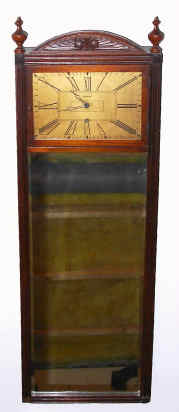 C.1925, Ansonia Clock Co: "Mirror Clock", patented/licensed by Waltham, and with Waltham jeweled lever movement. — Antique Clocks Price Guide