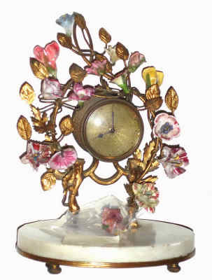 C.1890 French, 30-hour alarm timepiece. — Antique Clocks Price Guide