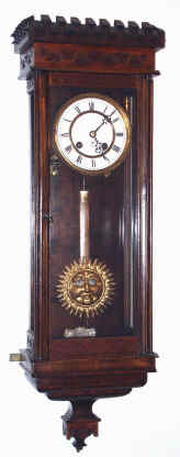 C.1900, German, Gustav Becker, 8-day time/strike spring regulator clock. — Antique Clocks Price Guide
