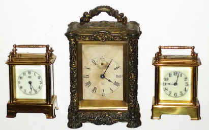 Mixed Lot of 3: — Antique Clocks Price Guide