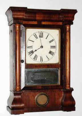 C.1870, Seth Thomas, Mini column clock, with restorations. — Antique Clocks Price Guide