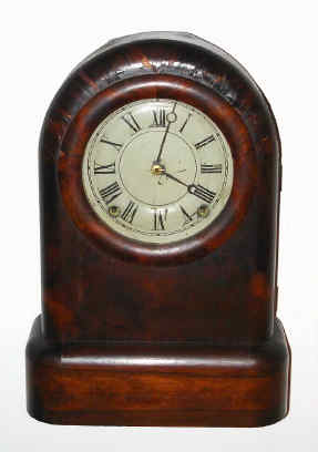C.1880, Seth Thomas Clock Co., "Tudor No.1", 8-day time/strike mantel clock. — Antique Clocks Price Guide