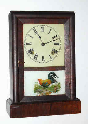 C. 1880 Ansonia Clock Co., 8-day time and gong strike cottage clock. — Antique Clocks Price Guide