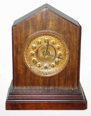 C.1900, Ansonia Clock Co., 8-day time/strike mantel clock. — Antique Clocks Price Guide