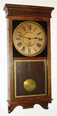 C.1910, Sessions Clock Co., "Regulator No. 2", 8-day 'store regulator' timepiece. — Antique Clocks Price Guide