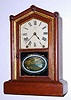 C.1886, Seth Thomas, ALBERT, from their City Series, 8-day mahogany shelf clock.