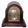 C.1921, Herschede Clock Co, Cincinnati, O, Model 10, Westminster chime mantel clock, with choice of Westminster or Canterbury tunes and chime/silent, serial No. 79077.