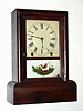 C.1875, Seth Thomas Clock Co., 8-day time/strike cottage clock.