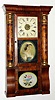 C.1870, Seth Thomas, SHELL COLUMN and CORNICE, 8-day, 2-wt, time and gong strike shelf clock.