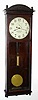 C.1900, Seth Thomas Clock Co., "Regulator No. 20", in original dark oak finish, and with original BALL WATCH CO dial, and variant movement.