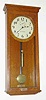 C.1925, Seth Thomas, "REGULATOR No. 4" in oak, a presentation piece from Miss May Tittle's Sunday School Class to the Blue Ball Congregational church. The consignor was lucky enough to buy this from the church when they were having a bake sale, and noticed the clock was not running.