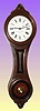 C.1977 (Dated movement), E. Howard and Co., Boston, Regulator No. 10, re-issue, walnut cased figure 8 wall clock, 8-day time, weight driven, serial No. 476.