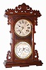 C.1885, E. N. Welch, Forestville, Conn, ARDITI, with D. J. Gale patent perpetual calendar, 8-day, spring with strike.