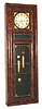 C.1840, Unsigned, Oversize OG, probably New Hampshire, 2-wt time and bell strike, with a convex painted dial, seconds pendulum.