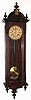 C.1901, Ansonia Clock Co., "Capitol", 8-day double wind spring wall regulator.