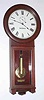 C.1910, Seth Thomas, "Regulator No. 2", in mahogany, 8-day weight driven.