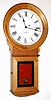 C.1890, E. Howard and Co., No.70 Regulator, in oak, 8-day weight driven, with restoration.