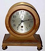 C.1907, Chelsea Clock Co., Boston, Mass, LIBRARY Timepiece, 8-day, retailed by J. E. Caldwell, Philadelphia (on dial), serial No. 24651, with 4.5" dial.