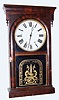 C.1870 Ansonia Brass and Copper Co., Ansonia CT, 8 day 2-wt, time and strike, rosewood veneered shelf clock.