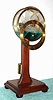 C.1975, George Dorne's CLEPSYDRA, or water clock, weight driven, one day, the water chamber of plexi-glass.