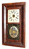 C.1865, E. N. Welch Mfg Co, Forestville, Conn, 30 hour brass, time, strike and outboard alarm, OG.