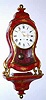 C.1985, Swiss, Zenith, Modern Neuchatel style bracket clock with bracket, bell strike with ding-dong on the half hour, 8-day (spring driven).