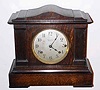 C.1914, Seth Thomas Clock Co., Chime Clock No. 51, 4 bell Sonora chime in fumed oak veneer.