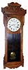 C.1905, American Wringer Co., (by New Haven Clock Co.), 30-day spring wall regulator. This is the timepiece version of the double dial calendar model in this auction (lot 238).