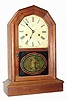 C.1880 Seth Thomas Clock Co., "Richmond V.P.", 30-hour time and strike city series mantel clock.