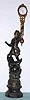 C.1905, German Swinger, Junghans, now on a spelter statue of the same period, by another firm.
