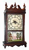C. 1930 Marlow and Co., York, PA, 30-hour miniature pillar and scroll timepiece.