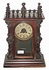 C.1880, Welch, GERSTER, rosewood case only, no label, barn fresh, with a dial pan from another clock, but correct diameter.