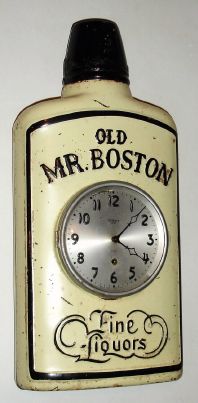 Wm. L. Gilbert Clock Co., "OLD MR. BOSTON", lever movement novelty timepiece. C.1929. — Antique Clocks Price Guide