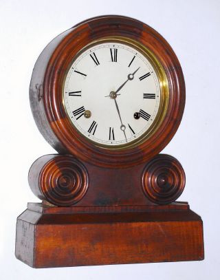E. Ingraham and Co., GRECIAN MOSAIC, parlor mantel clock, 8-day time and gong strike. C.1873. — Antique Clocks Price Guide