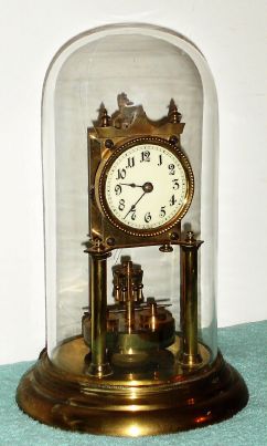 German, Kienzle Clock Factories, Disc pendulum 400 day clock, serial No. 134733. C.1905. — Antique Clocks Price Guide