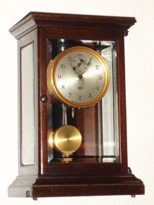 Poole (Morse Chain Co., Ithaca, NY), SALEM model, electric battery mantel clock serial No. 4036. Poole Manufacturing Co. was owned by the Morse Chain Co. C. 1928. — Antique Clocks Price Guide