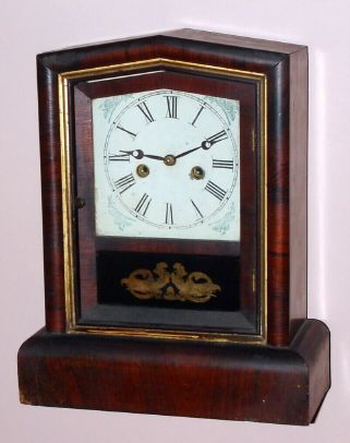 Welch, Spring and Co., "Peerless", 30-hour time/strike cottage clock. Circa 1870. — Antique Clocks Price Guide