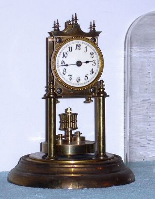 German, Jahresuhrenfabrik, 400-day anniversary timepiece. Circa 1910 — Antique Clocks Price Guide