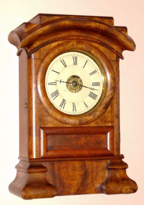 Seth Thomas Clock Co., "Arch Top", 8-day time, strike and alarm mantel clock. Circa 1880 — Antique Clocks Price Guide