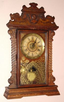 Seth Thomas Clock Co., "CAPITAL No. 2", 8-day time/strike/alarm mantel clock. Circa 1911 — Antique Clocks Price Guide