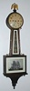 New Haven Clock Co., WILLARD model banjo timepiece, 30 day, spring. C.1925.