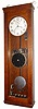 International (Time Recording Co), Endicott, NY, Fully programmable master clock, self winding, model 13-7. C.1920.